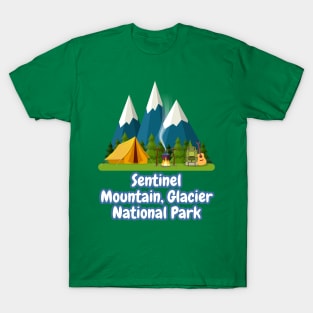 Sentinel Mountain, Glacier National Park T-Shirt